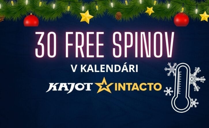 30 free spinov v Kajot Intacto