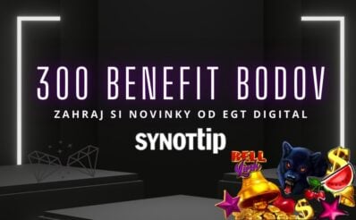 300 benefit bodov v SynotTip kasíne