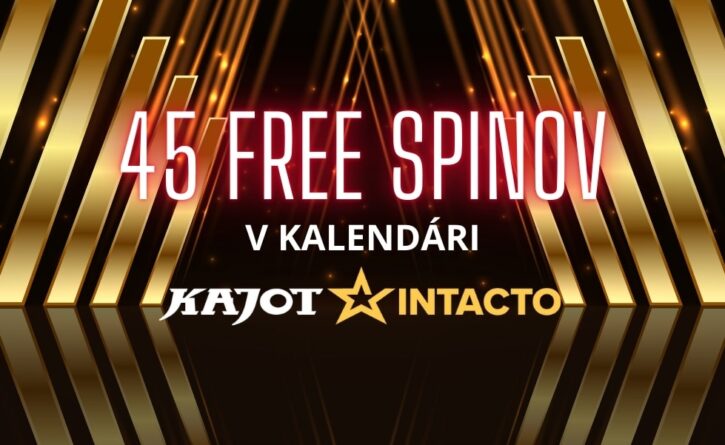 45 free spinov v Kajot Intacto