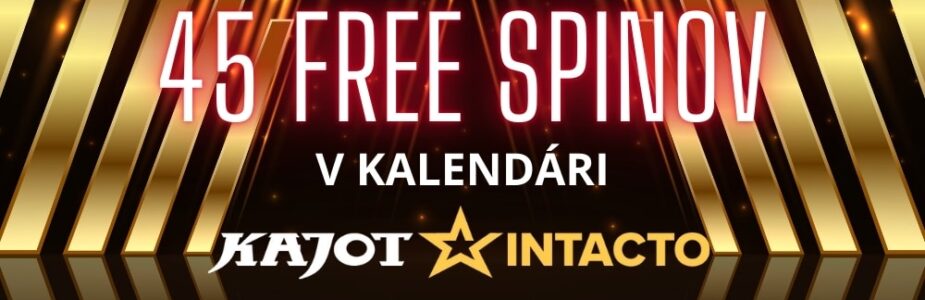 45 free spinov v Kajot Intacto