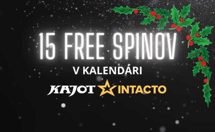 15 free spinov kajot intacto