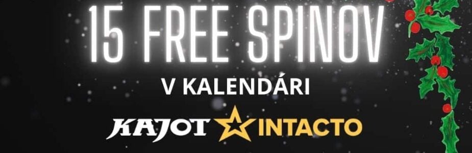 15 free spinov kajot intacto