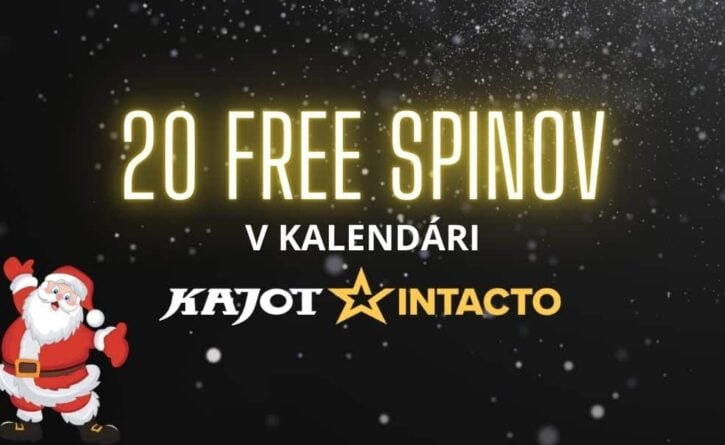 20 free spinov kajot intacto