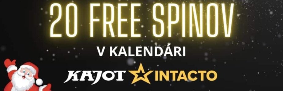 20 free spinov kajot intacto