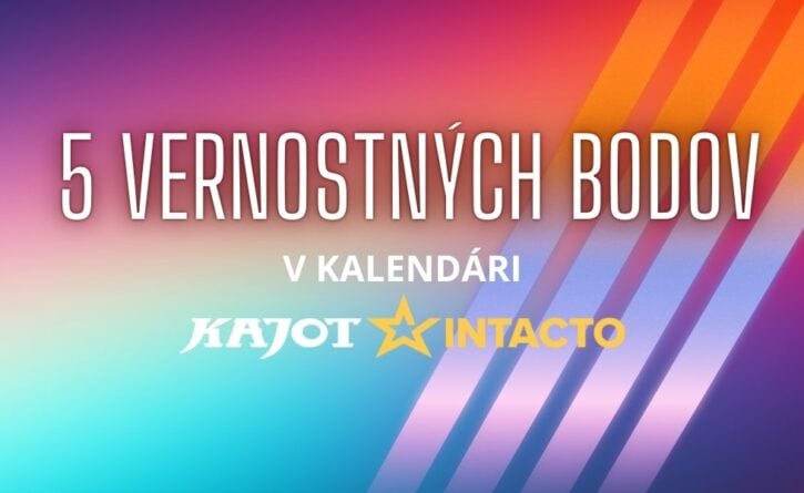 5 vernostných bodov v Kajot Intacto