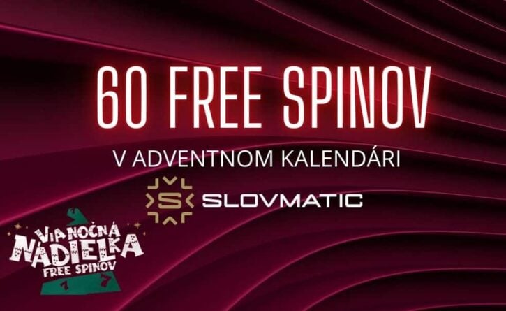 60 free spinov slovmatic