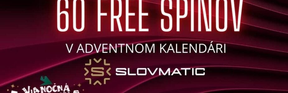 60 free spinov slovmatic