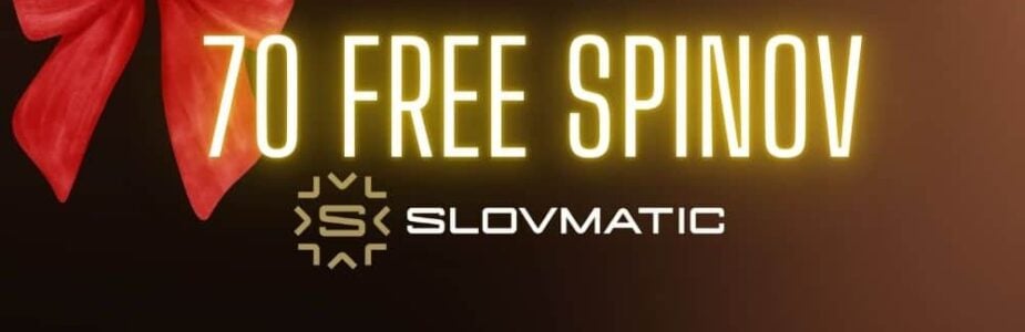 70 free spinov slovmatic