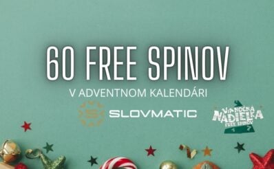 60 free spinov v Slovmatic