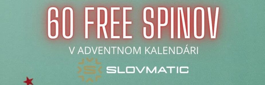 60 free spinov slovmatic