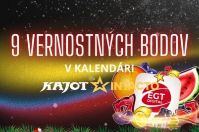 Až 9 vernostných bodov v Kajot Intacto!