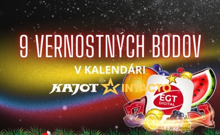 9 vernostných bodov v Kajot Intacto