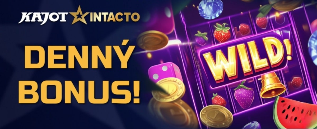 Denný bonus 30 FS v KajotIntacto kasíne