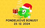 325 free spinov a bonusy dnes 23. 12. 2024