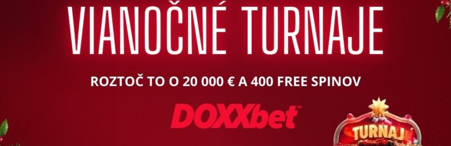 Vianočné turnaje v Doxxbet