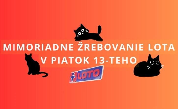 Mimoriadne žrebovanie Lota v piatok 13-teho