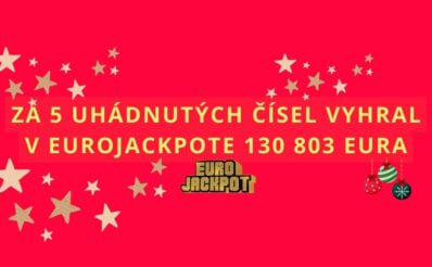 Slovák vyhral v Eurojackpote vyše 130 000 eur