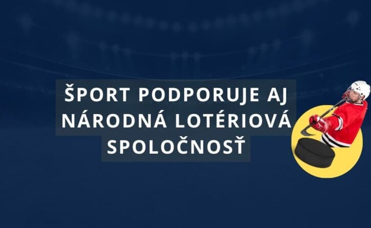 Šport podporuje aj národná lotériová spoločnosť