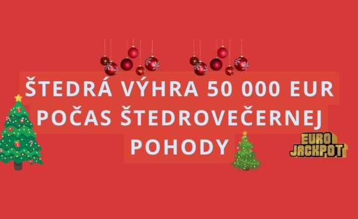 Štedrá výhra 50 000 eur v doplnkovej hre Eurojackpot Joker