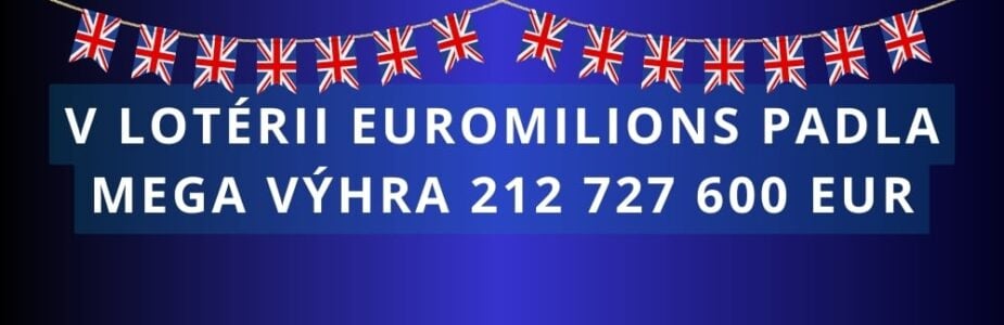 V lotérii Euromillions padla mega výhra