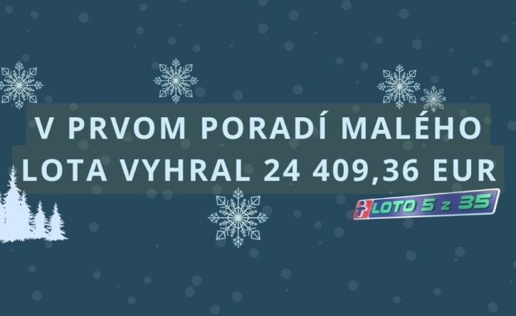 V prvom poradí malého Lota vyhral už po 60-krát