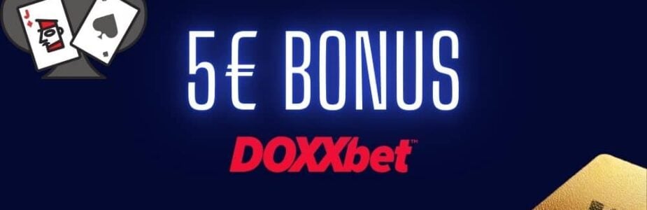 5€ bonus doxxbet