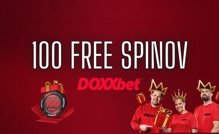 100 free spinov v Doxxbet kasíne