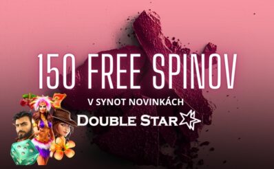 150 free spinov v DoubleStar kasíne