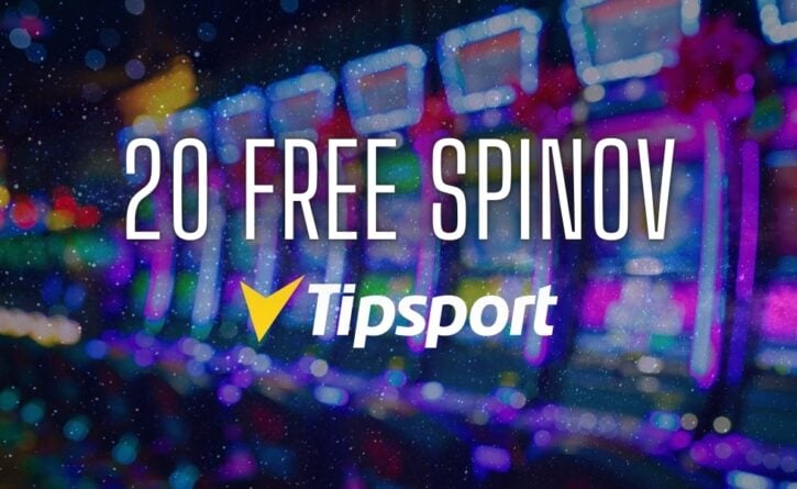 20 free spinov v Tipsporte kasíne