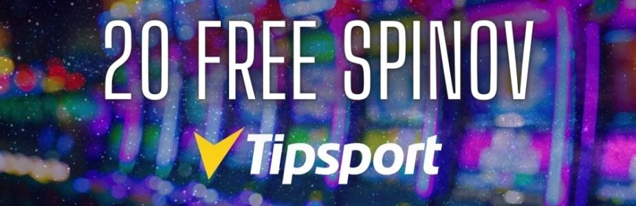 20 free spinov v Tipsporte kasíne