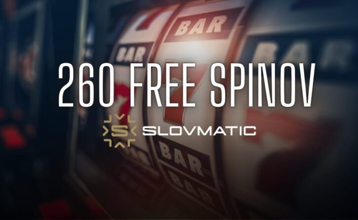 260 free spinov v Slovamtic