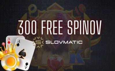 300 free spinov slovmatic