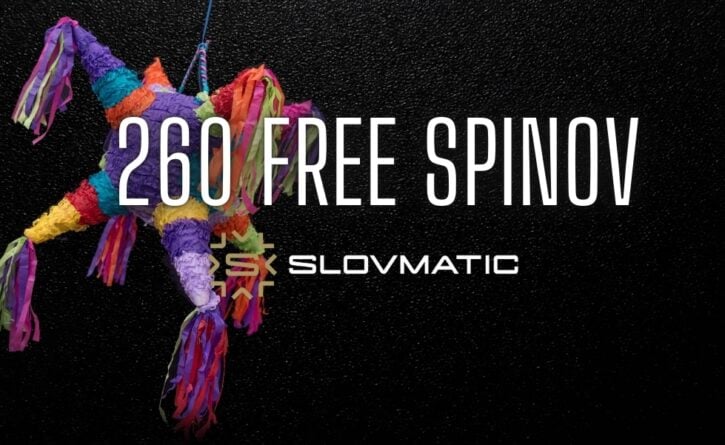 260 free spinov v Slovamtic