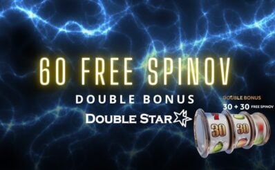 30 + 30 free spinov v Doublestar kasíne