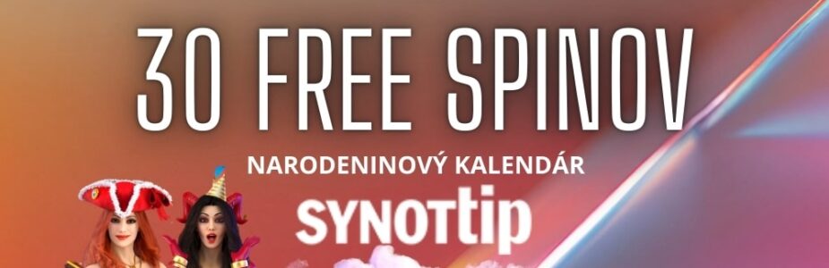 30 free spinov v SynotTip kasíne 1