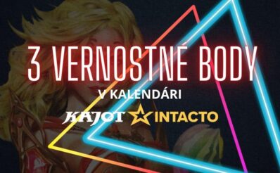 3 vernostné body kajot intacto