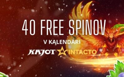 40 free spinov kajot intacto