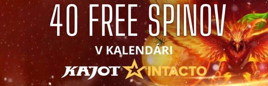 40 free spinov kajot intacto