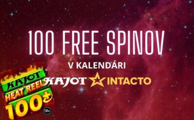 100 free spinov kajot intacto