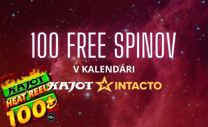 100 free spinov kajot intacto