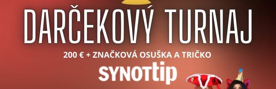 Darčekový turnaj v SynotTip kasíne