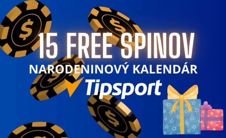 15 free spinov tipsport