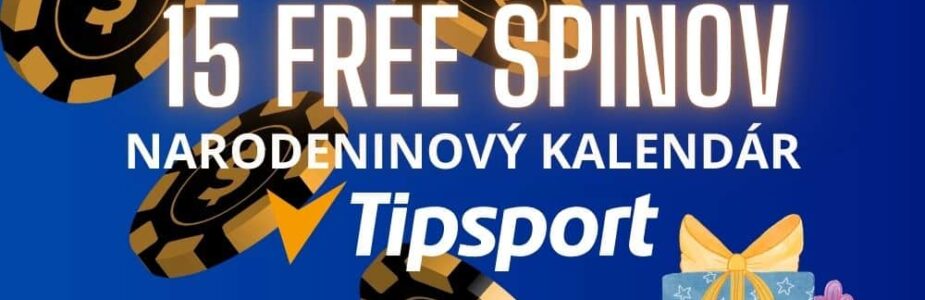 15 free spinov tipsport