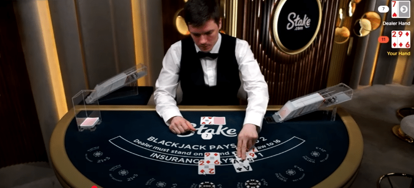 black jack live casino olybet