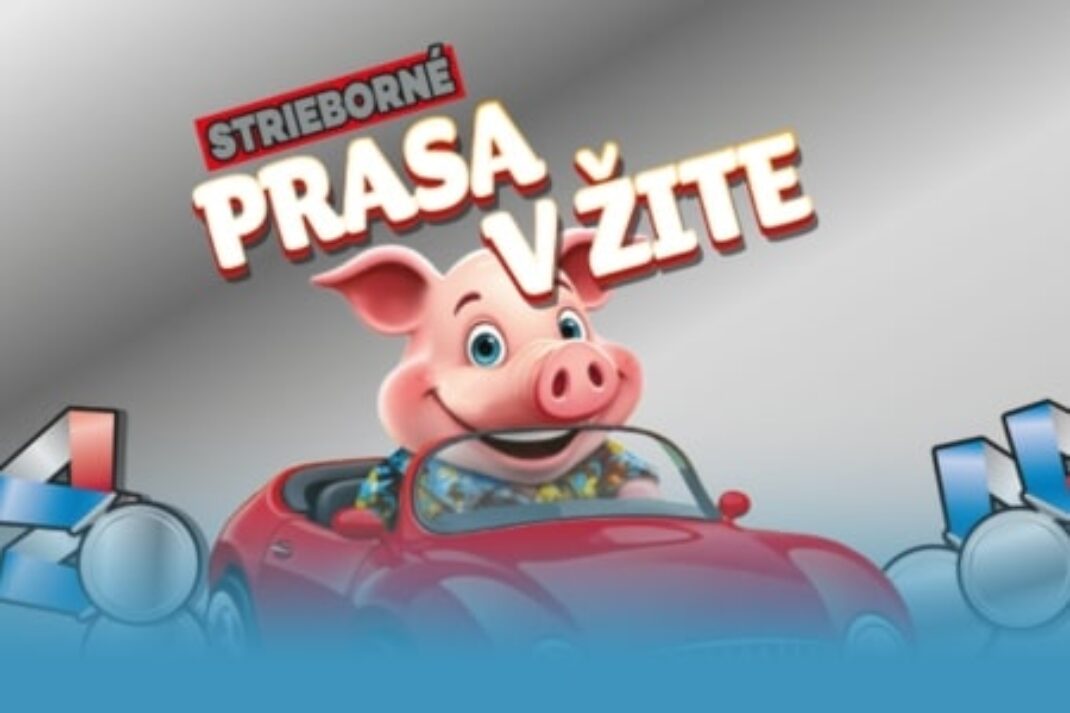 Stieraci žreb Strieborné prasa v žite