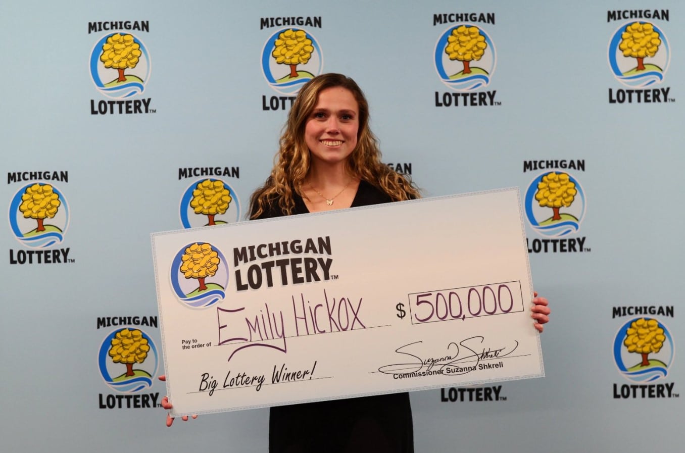 Výherkyňa Michigan Lottery