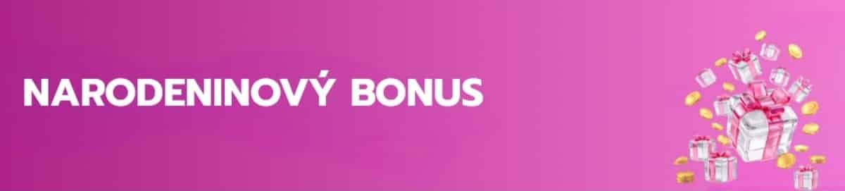 narozeninový bonus