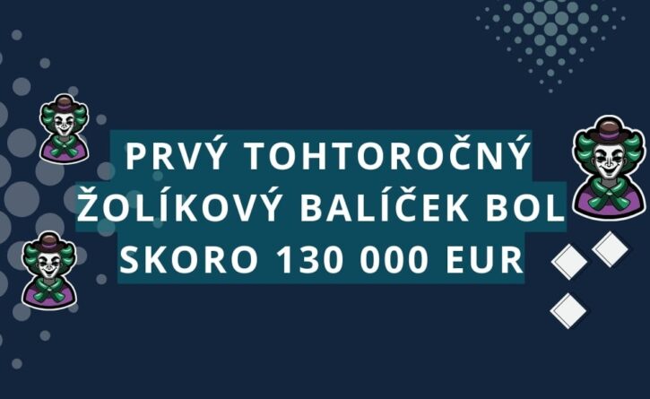 Prvá výhra v doplnkovej hre Joker bola takmer 130 000 eur