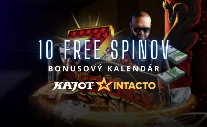 10 free spinov v Kajot Intacto