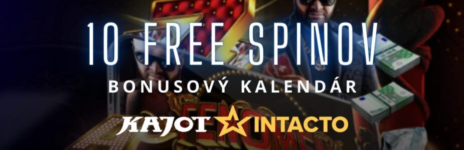 10 free spinov v Kajot Intacto